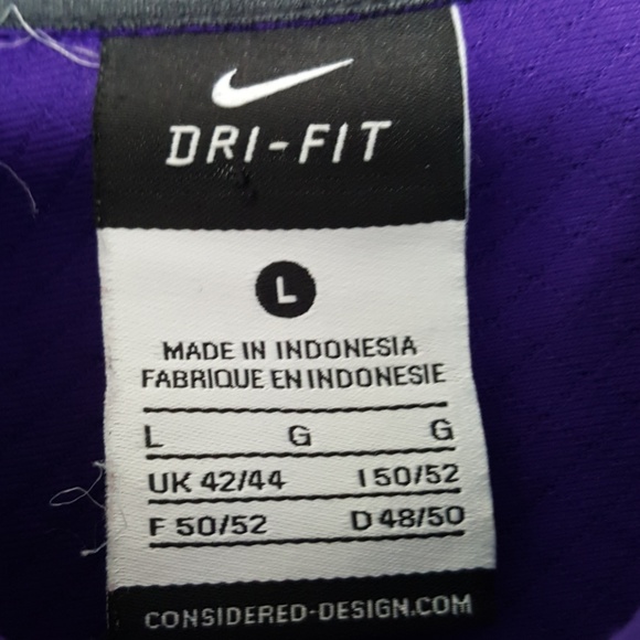 Nike dri fit TCU polo size large - Picture 4 of 4